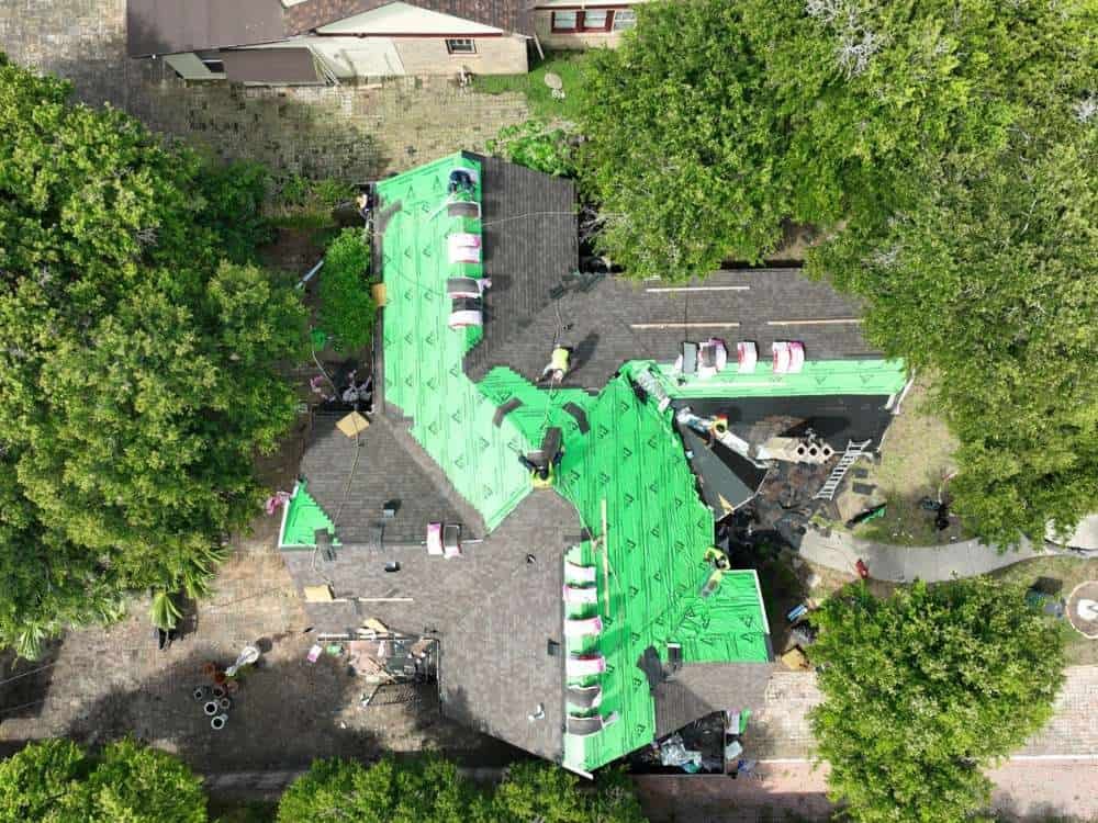 Professional Roof Installation With High-Quality Underlayment Professional Roof Installation With High-Quality Underlayment