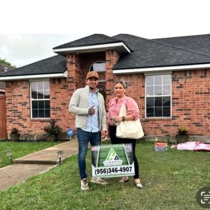 Proud Homeowner With Their Completed Roofing Project