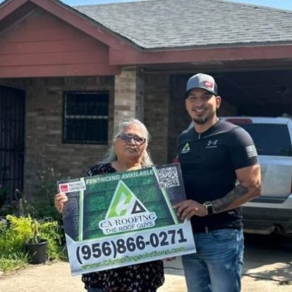 Homeowners Happy With Their Storm-Damage Roof Replacement